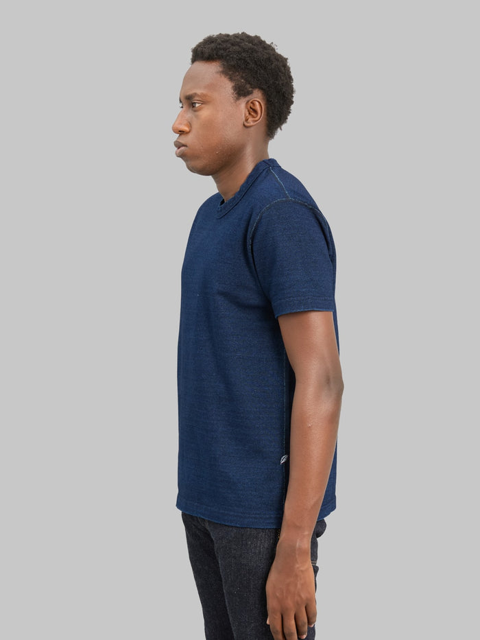 Pure Blue Japan 5412-ID 11oz Indigo Super Heavyweight Jersey T-Shirt