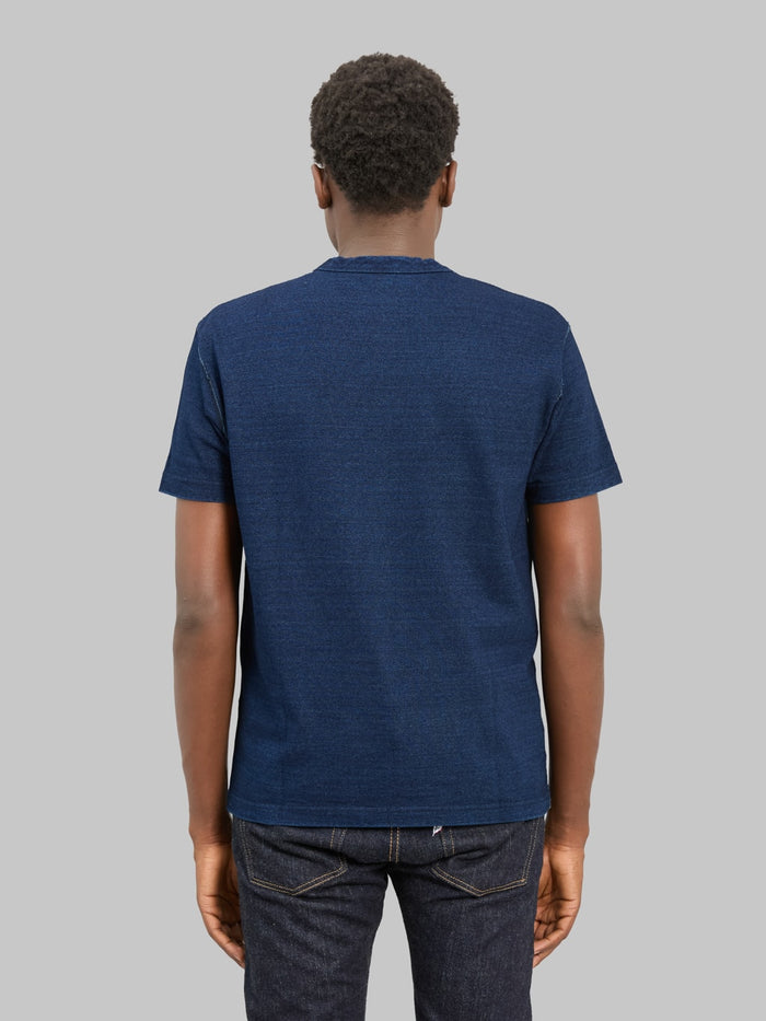 Pure Blue Japan 5412-ID 11oz Indigo Super Heavyweight Jersey T-Shirt