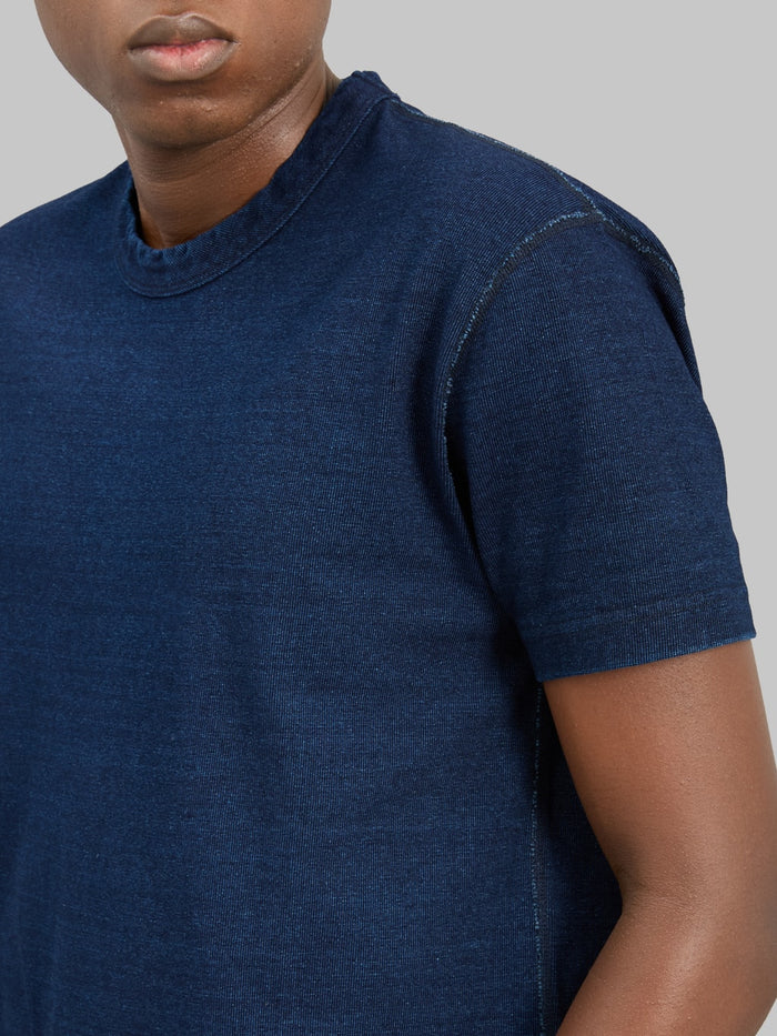 Pure Blue Japan 5412-ID 11oz Indigo Super Heavyweight Jersey T-Shirt
