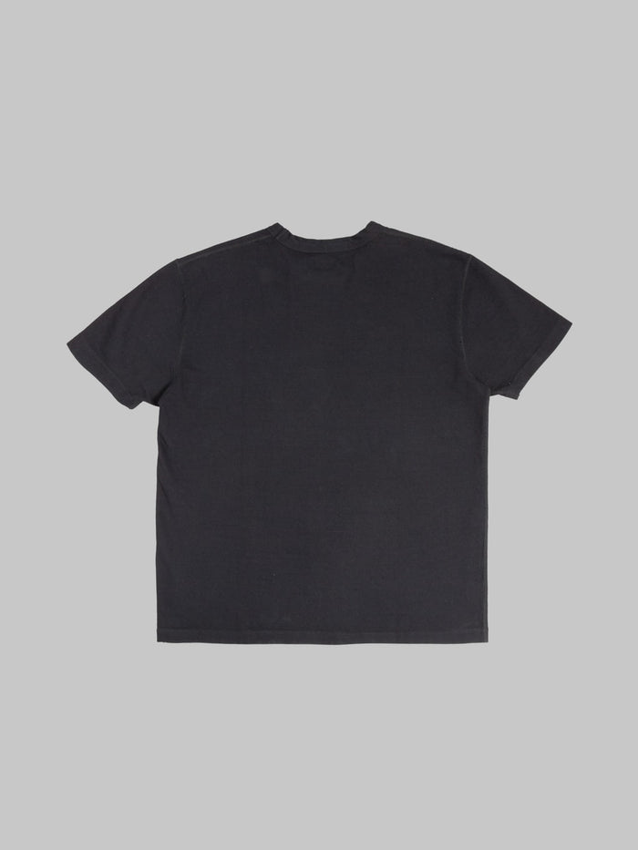 Pure Blue Japan 5412-IDBK 11oz Super Heavyweight Jersey T-Shirt Black Indigo