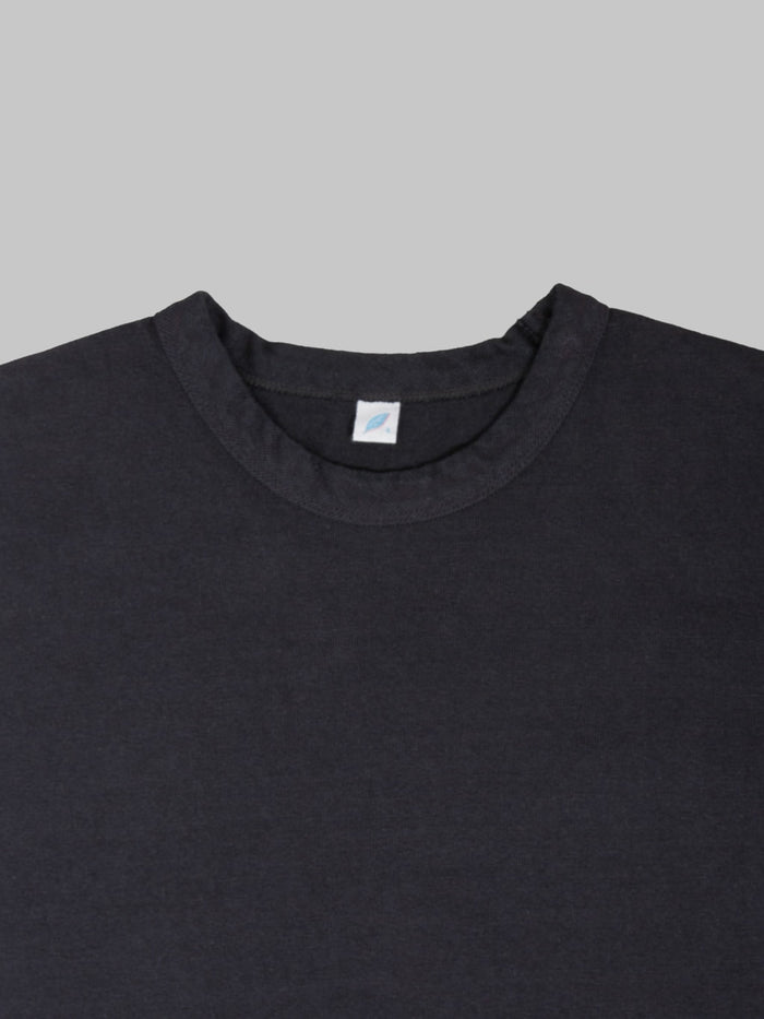 Pure Blue Japan 5412-IDBK 11oz Super Heavyweight Jersey T-Shirt Black Indigo