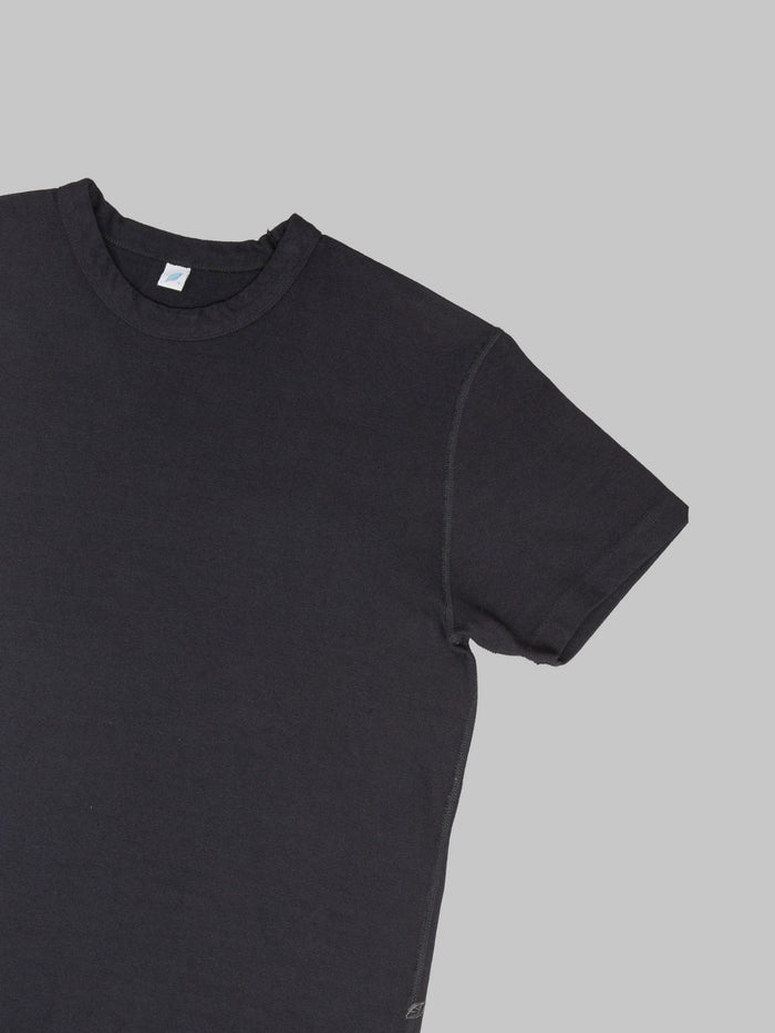 Pure Blue Japan 5412-IDBK 11oz Super Heavyweight Jersey T-Shirt Black Indigo