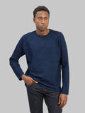Pure Blue Japan 5413-ID 11oz Super Heavyweight Jersey Indigo Raglan Sweatshirt