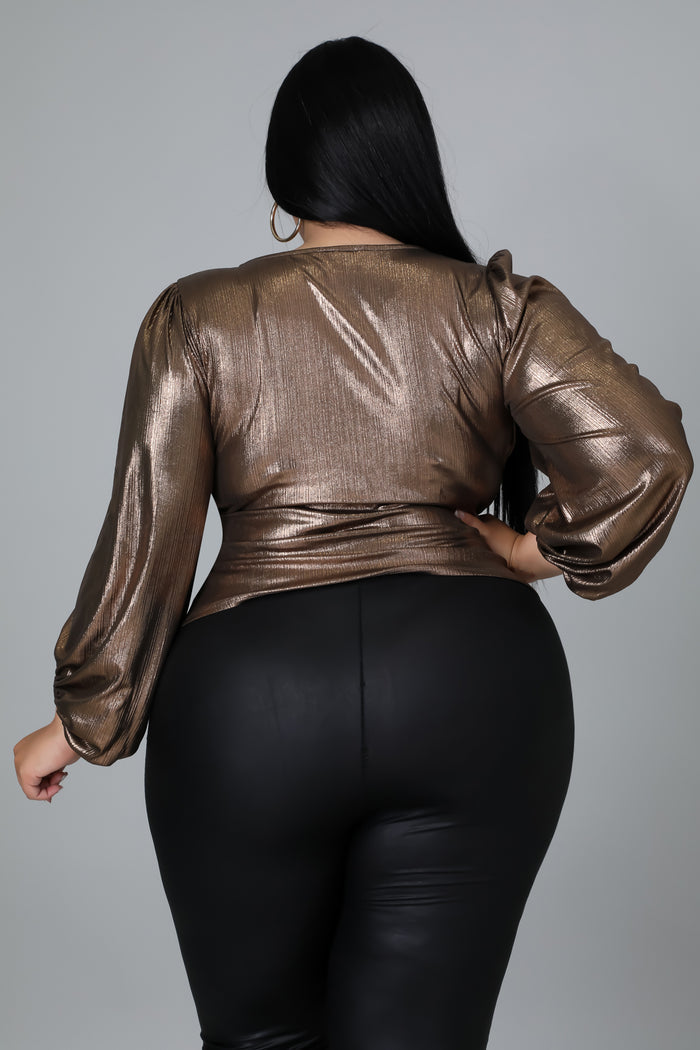 Queen Metallic Surplice PlusTop image 3