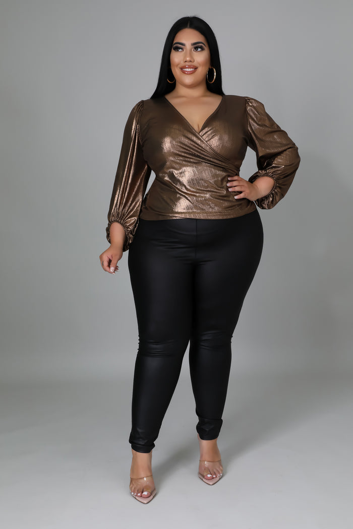 Queen Metallic Surplice PlusTop image 4