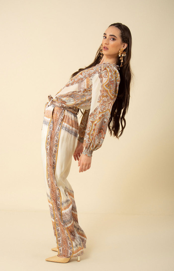 Quinn Washed Twill Pant, color_beige