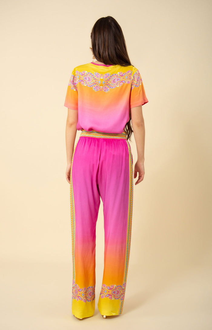 Raelynn Twill Pant, color_pink