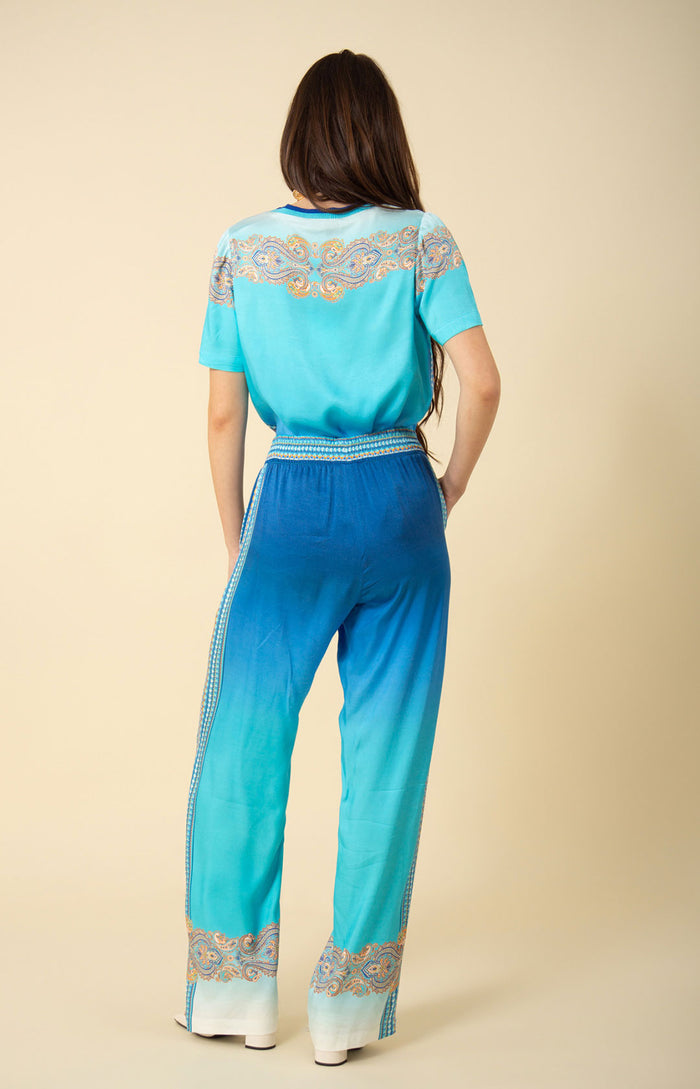 Raelynn Twill Pant, color_blue