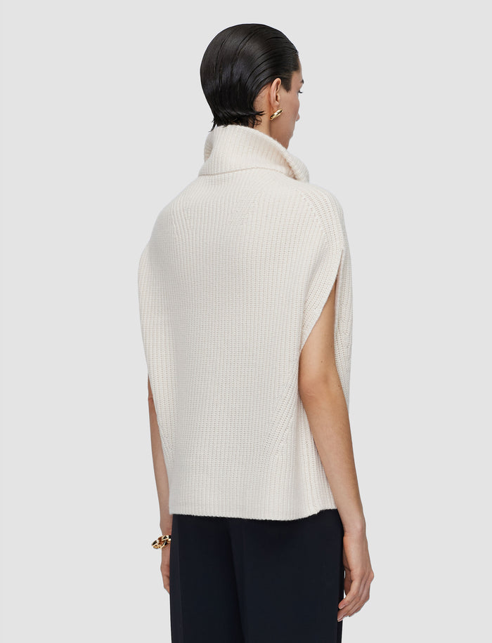 Raffet Fisherman Rib Cashmere Vest