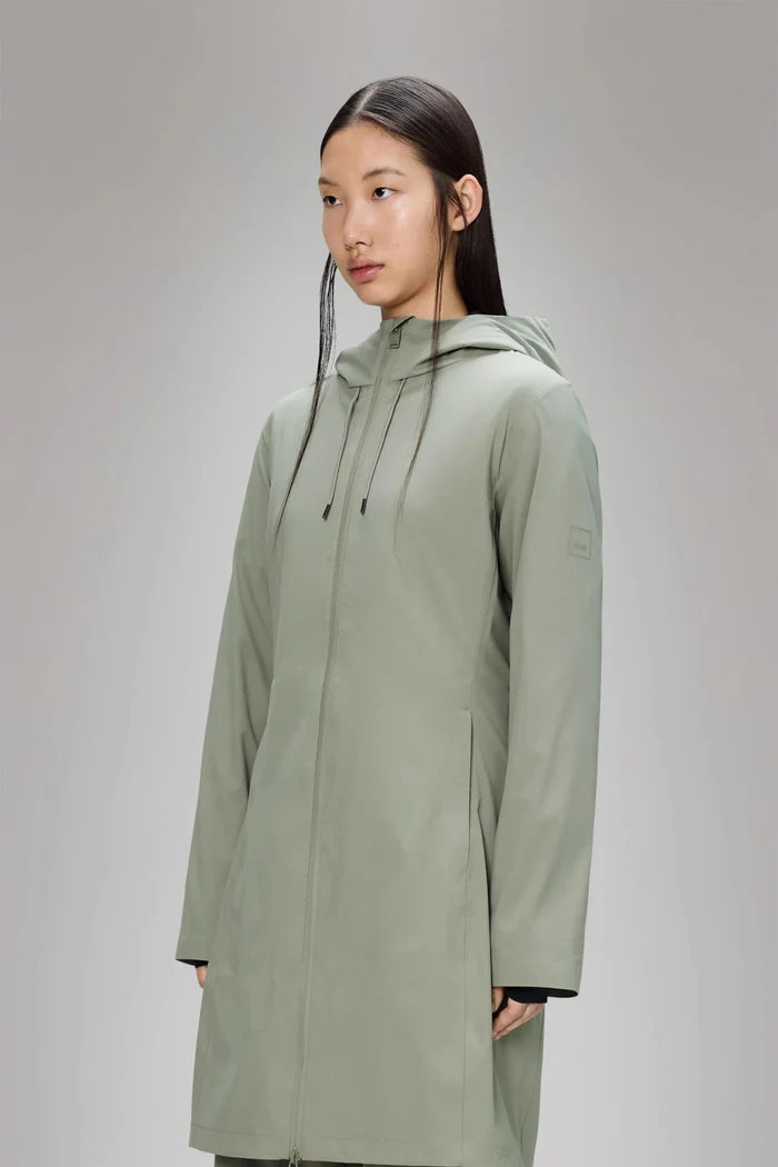 RAINS - Suva Hardshell Long W Jacket Drift - Kalifornia Jean Bar