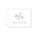 Rattle and Bow Blue Card*