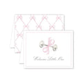 Rattle and Pink Bow Card*