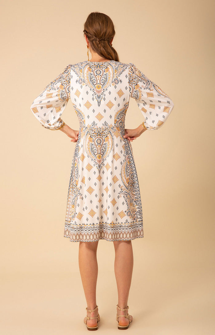 Reagan Jersey Dress, color_beige