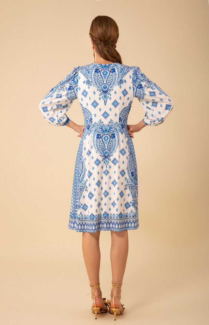 Reagan Jersey Dress, color_blue