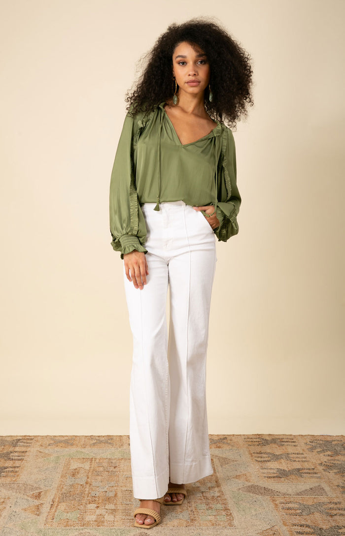 Remington Pleated Solid Top