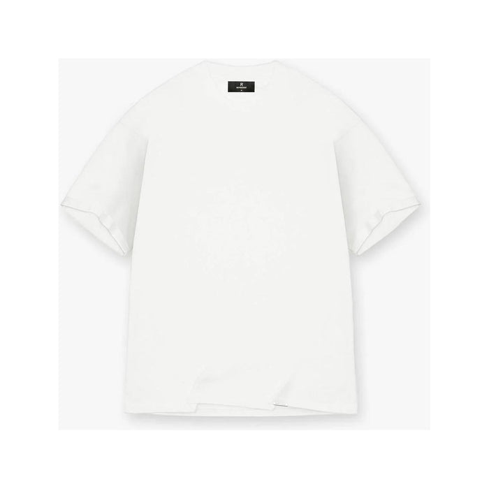 Represent Initial Oversized Tee Flat White
