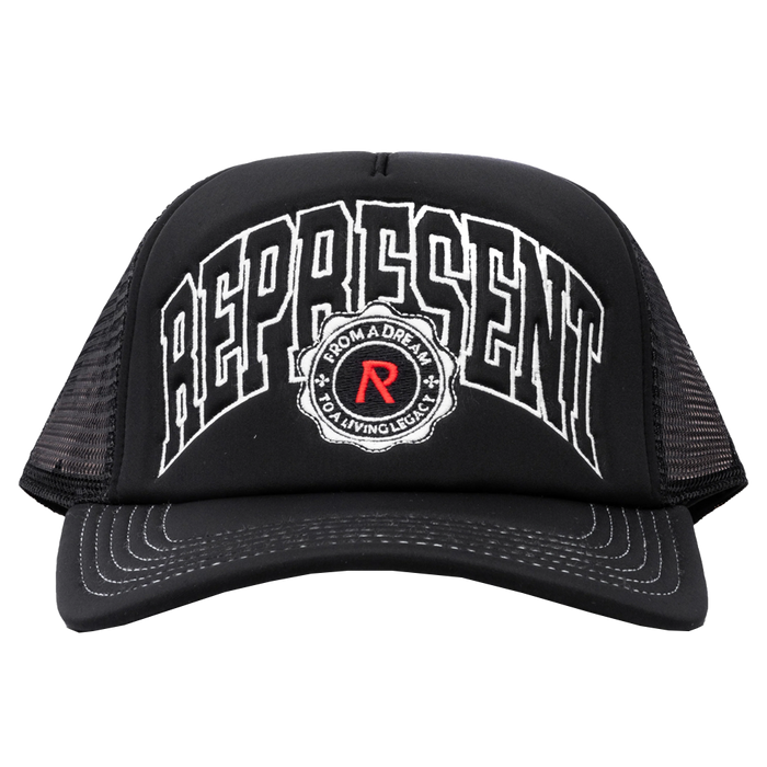 Represent Legacy Crest Cap Black
