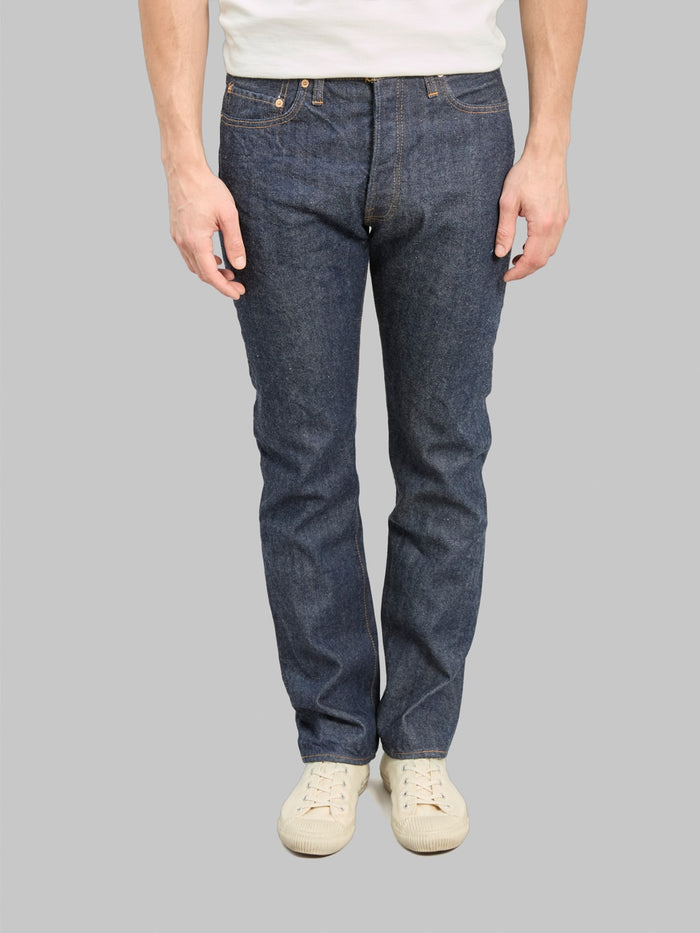 Resolute 710 14oz Slim Straight Jeans  front fit