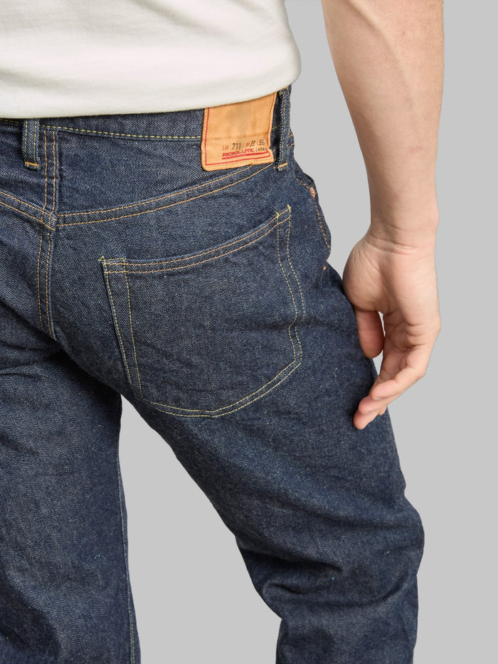 Resolute 711  Regular Straight Jeans back pocket