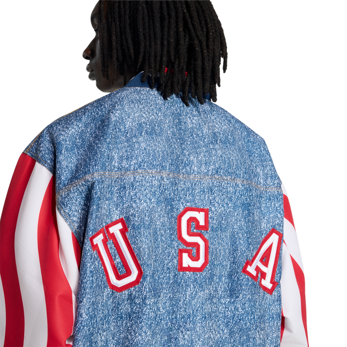 Adidas Retro Denim USA Track Jacket