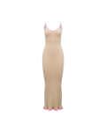 RINA DRESS STRAWBERRY BISCUIT