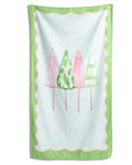 The Royal Standard Riviera Giant Beach Towel | Blue/Green/Pink