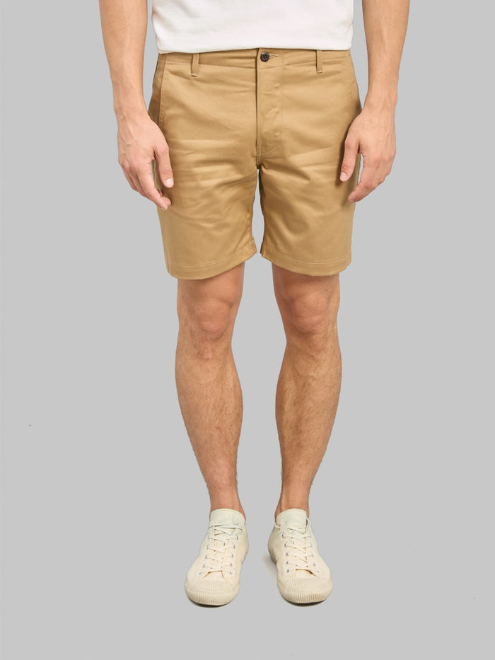 Rogue Territory Infantry Shorts 9oz Bronze Selvedge