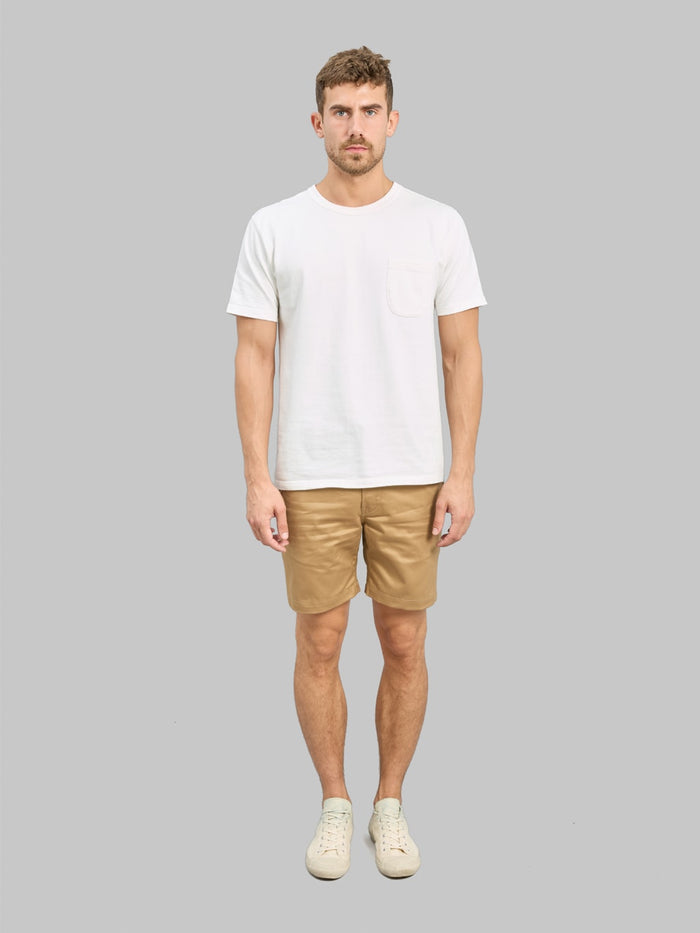 Rogue Territory Infantry Shorts 9oz Bronze Selvedge