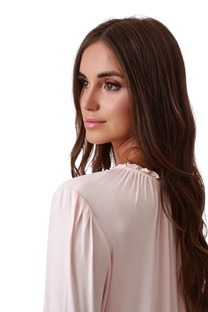Rojo London Amelia Tulle Trim Nightgown SS26
