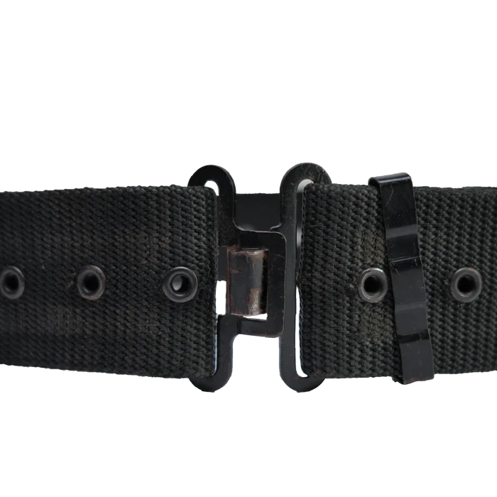 Romanian Army Black Web Belt - Value Grade - Romanian Army Surplus - Belts