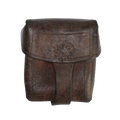 Romanian Army Leather Cartridge Pouch - Romanian Army Surplus - Pouches