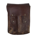 Romanian Army Leather Magazine Pouch - Romanian Army Surplus - Magazine Pouches