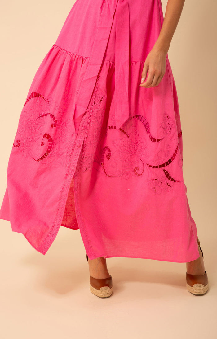 Ruth Linen Maxi Dress