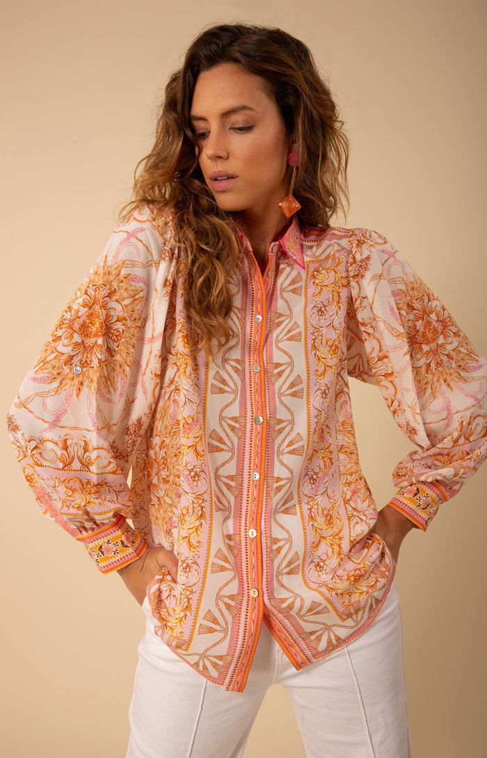 Ryleigh Silk Top, color_pink