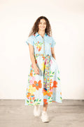Rylie Dress | Floral Sky