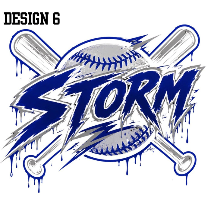Design 6 - Saltillo Storm Baseball Drip