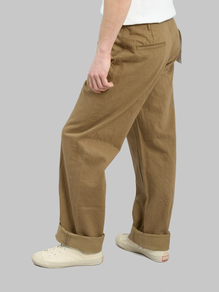 Samurai Jeans SJ48CP 15oz Heavy Chino Wide Straight 100 cotton fitting