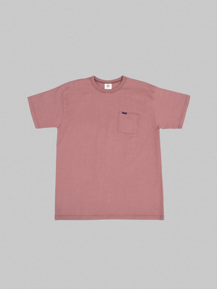Samurai Jeans SJST-PCMIIL Heavyweight Pocket T-Shirt Ankoh Red