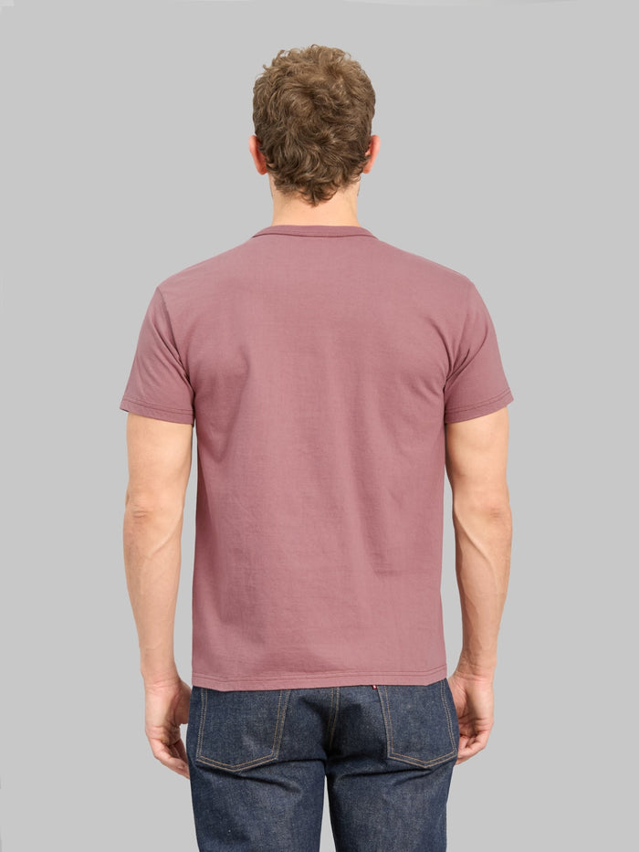 Samurai Jeans SJST-PCMIIL Heavyweight Pocket T-Shirt Ankoh Red