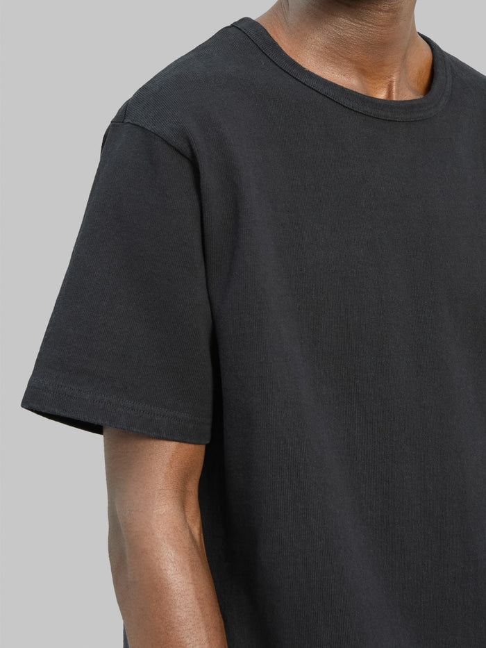 Samurai Jeans SJST-TW01 15.7oz Extra Heavy T-Shirt Black - Redcast Heritage Co.