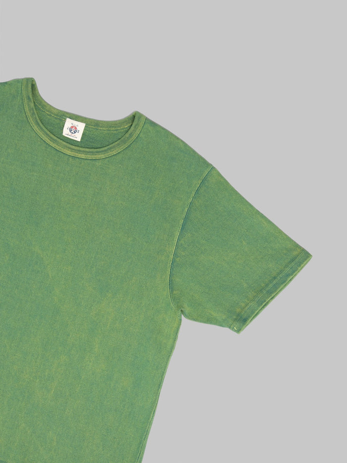 Samurai Jeans SJST TW01  Extra Heavy Tshirt Green short sleeve