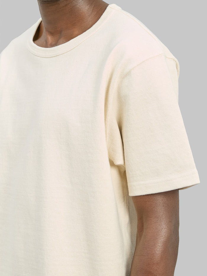 Samurai Jeans SJST-TW01 15.7oz Extra Heavy T-Shirt White - Redcast Heritage Co.