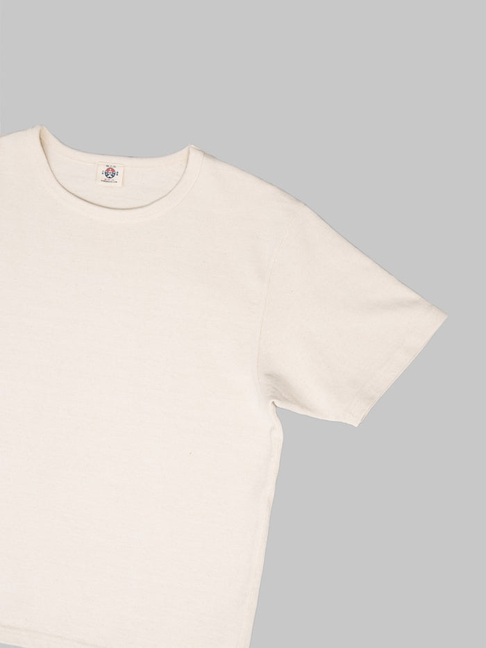 Samurai Jeans SJST-TW01 15.7oz Extra Heavy T-Shirt White - Redcast Heritage Co.