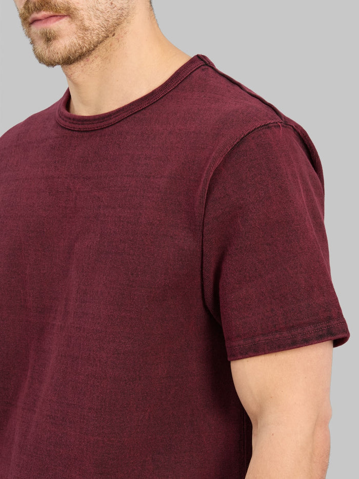 Samurai Jeans SJST TW01  Extra Heavy Tshirt Wine chest