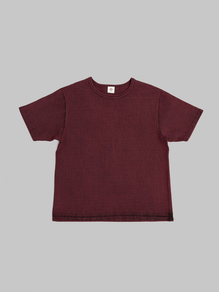 Samurai Jeans SJST TW01  Extra Heavy Tshirt Wine front