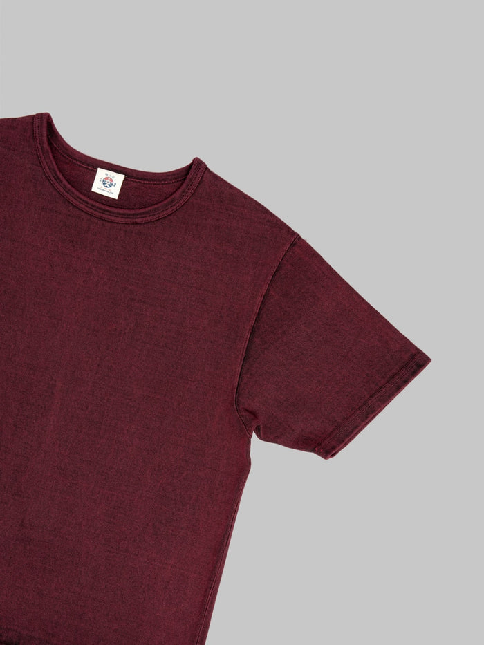 Samurai Jeans SJST TW01  Extra Heavy Tshirt Wine sleeve