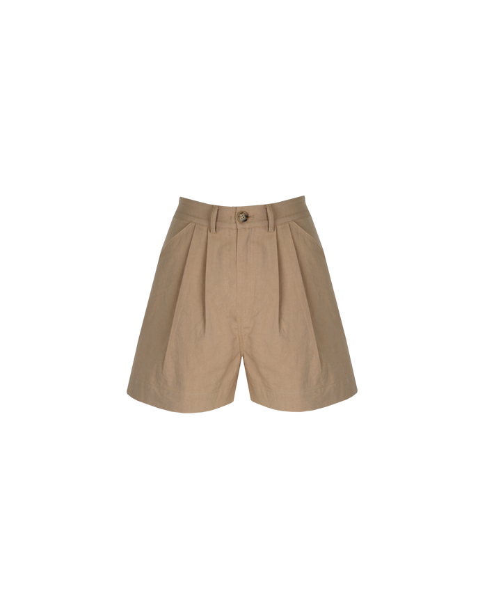 SANDLER SHORT CAMEL