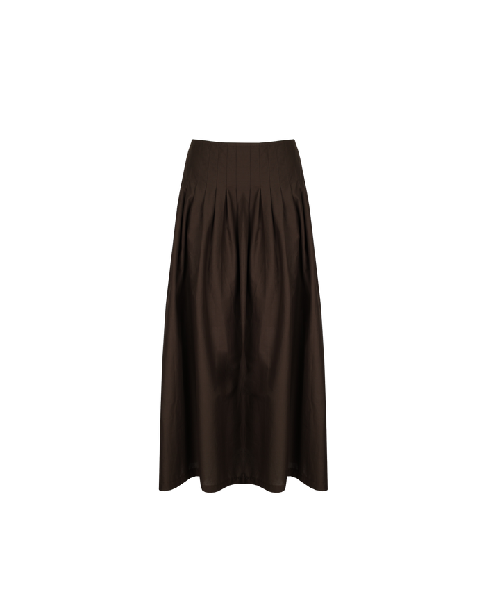 SANDLER SKIRT CHOCOLATE