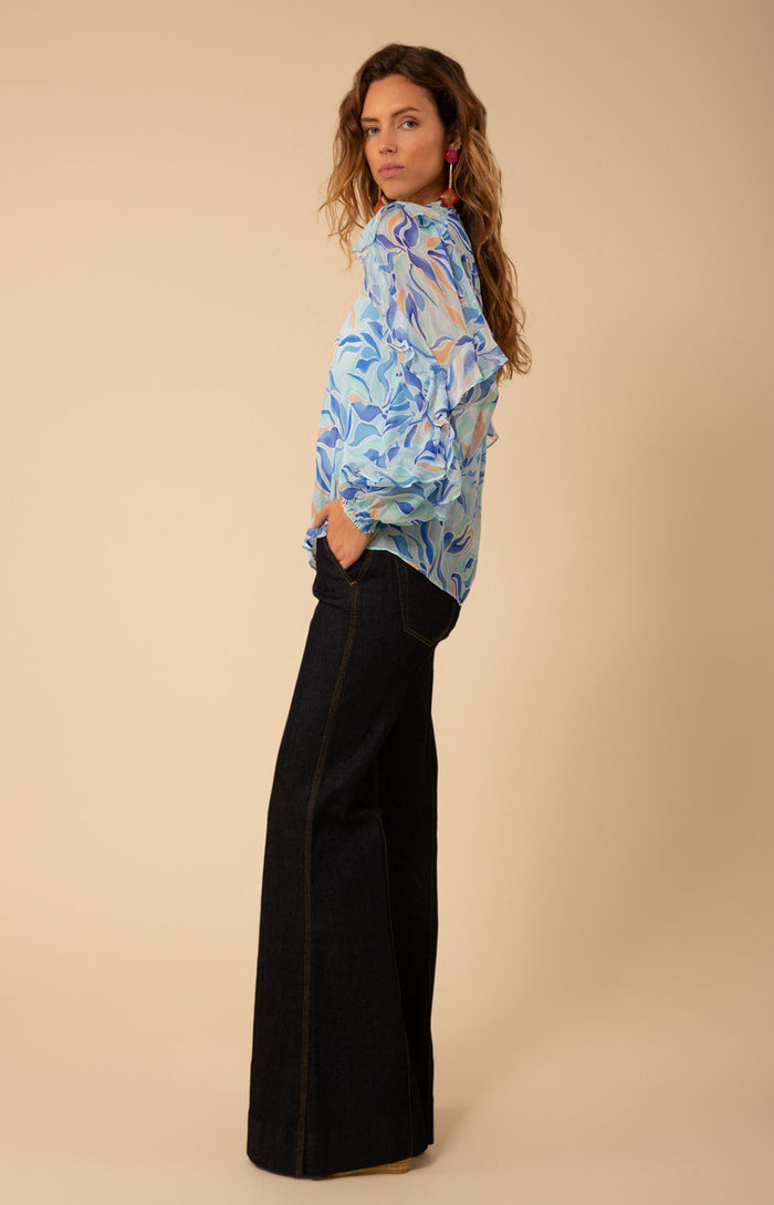 Sara Top, color_blue
