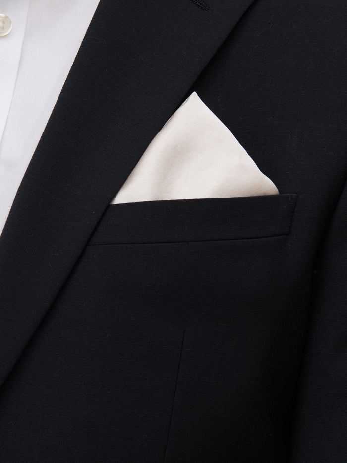 Satin Pocket Square - Champagne